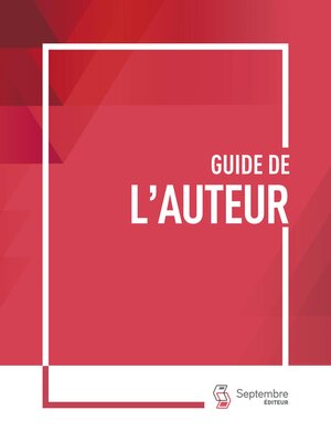 cover image of Guide de l'auteur